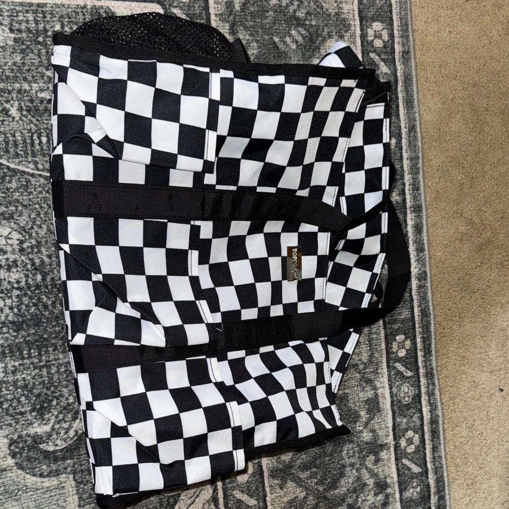 Checkered tote